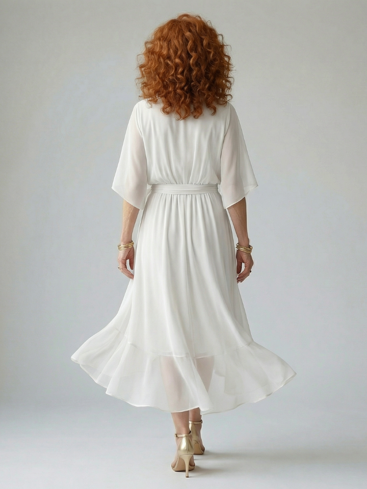 Monica - Robe midi fluide légère