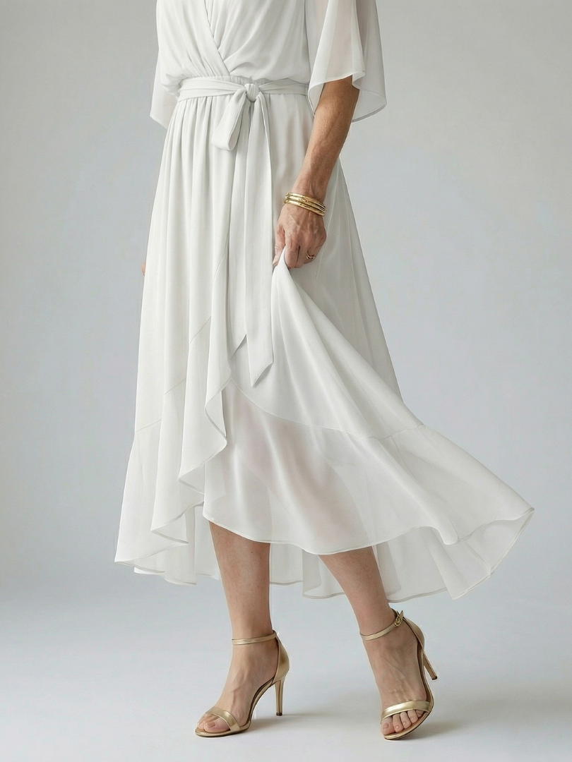 Monica - Robe midi fluide légère