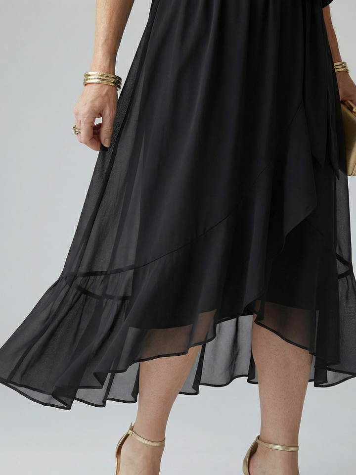 Monica - Robe midi fluide légère