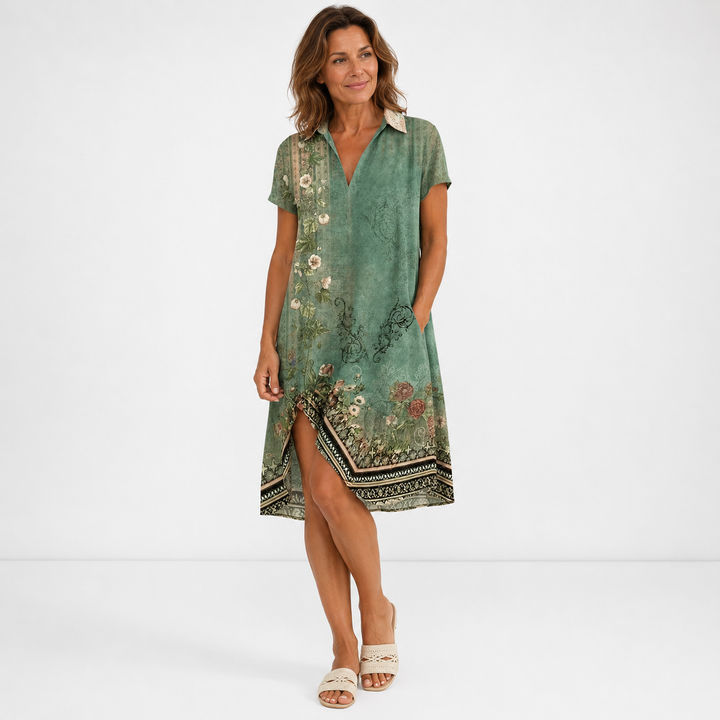 Diane - Robe midi légère confortable