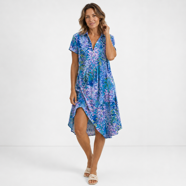 Diane - Robe midi légère confortable