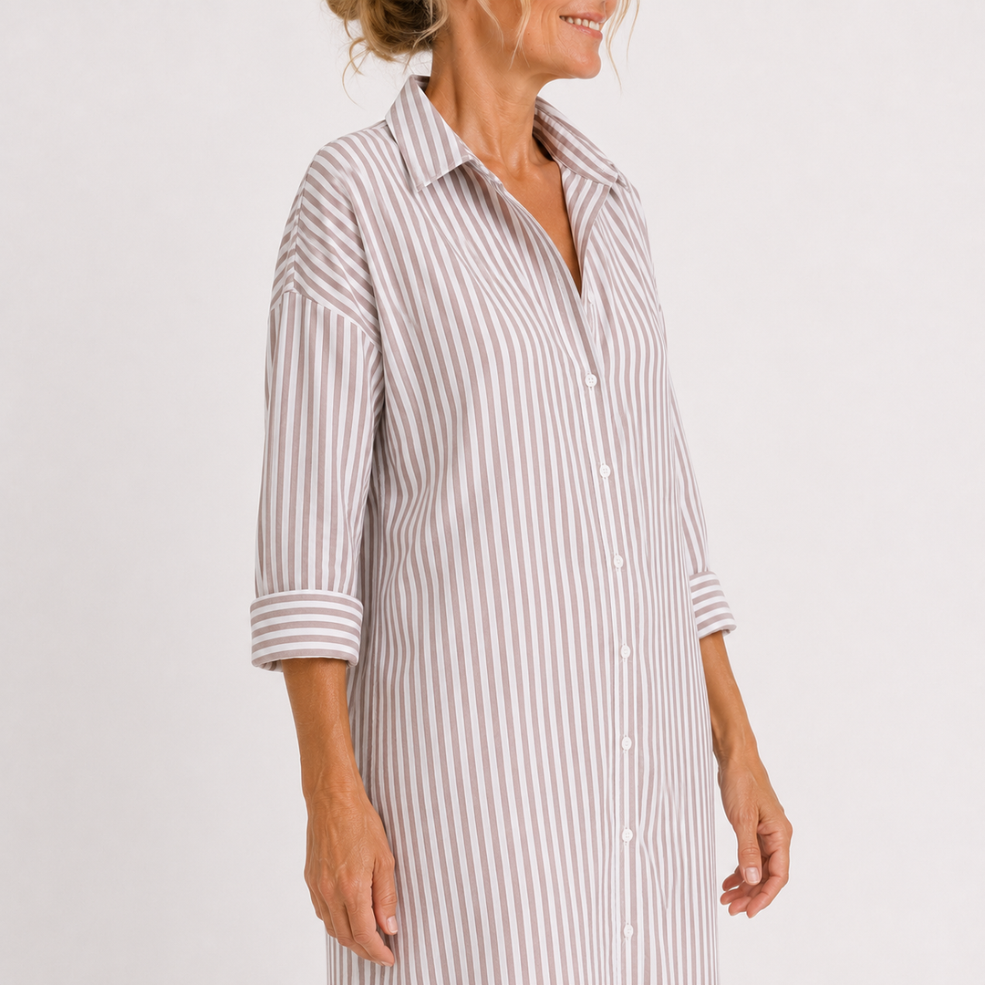 Simone – Robe d'été rayée