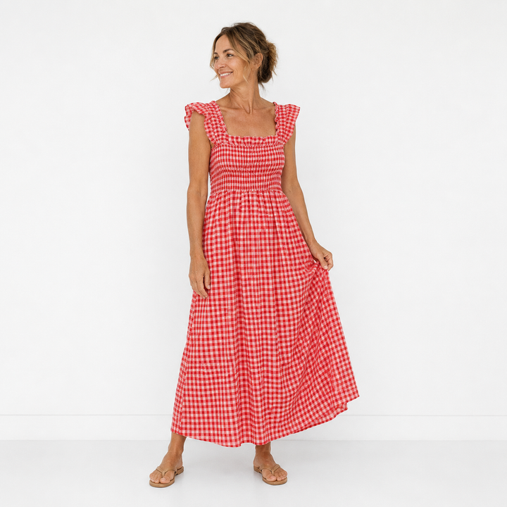 Lyra - Robe d'été bohème décontractée