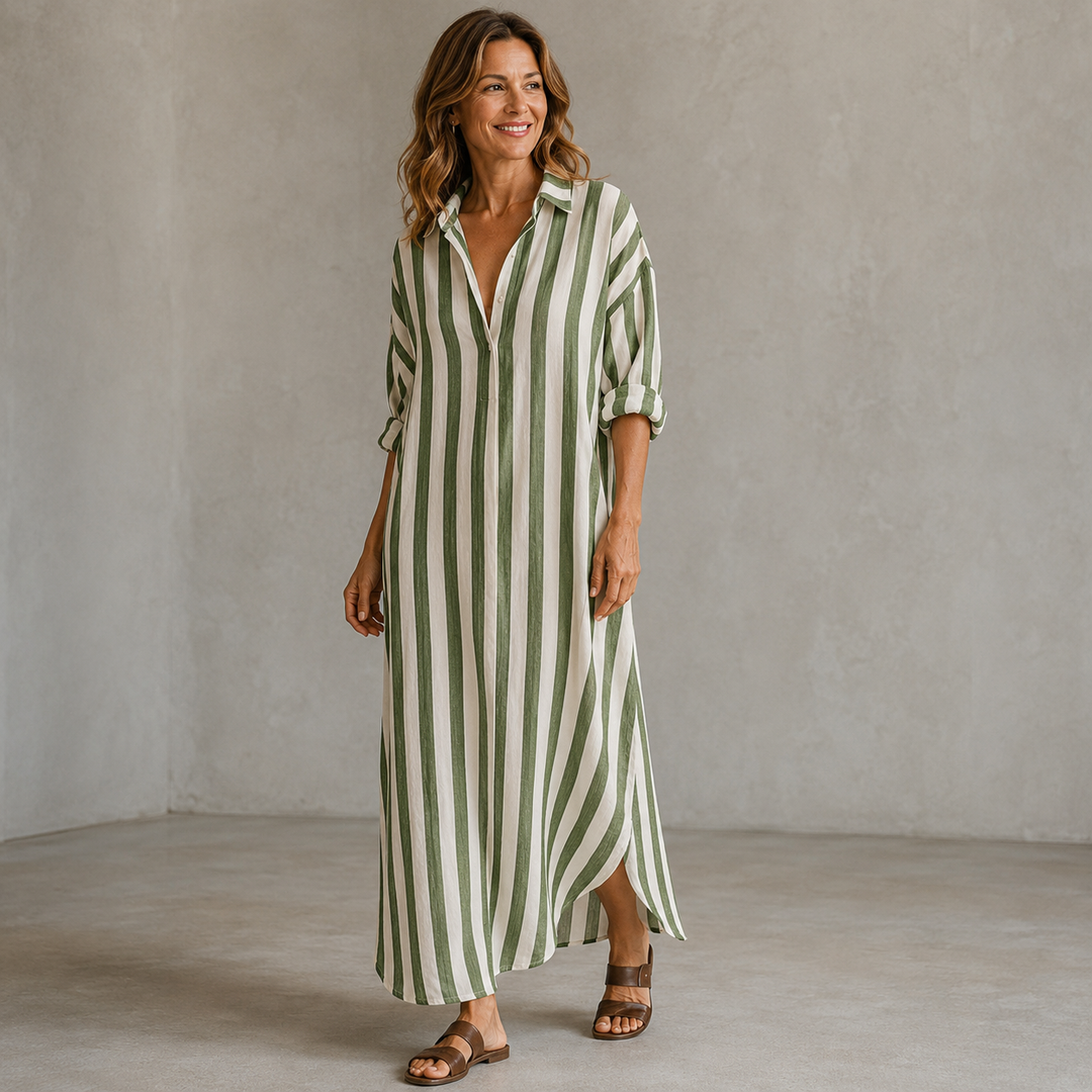 Pascale - Robe chemise longue