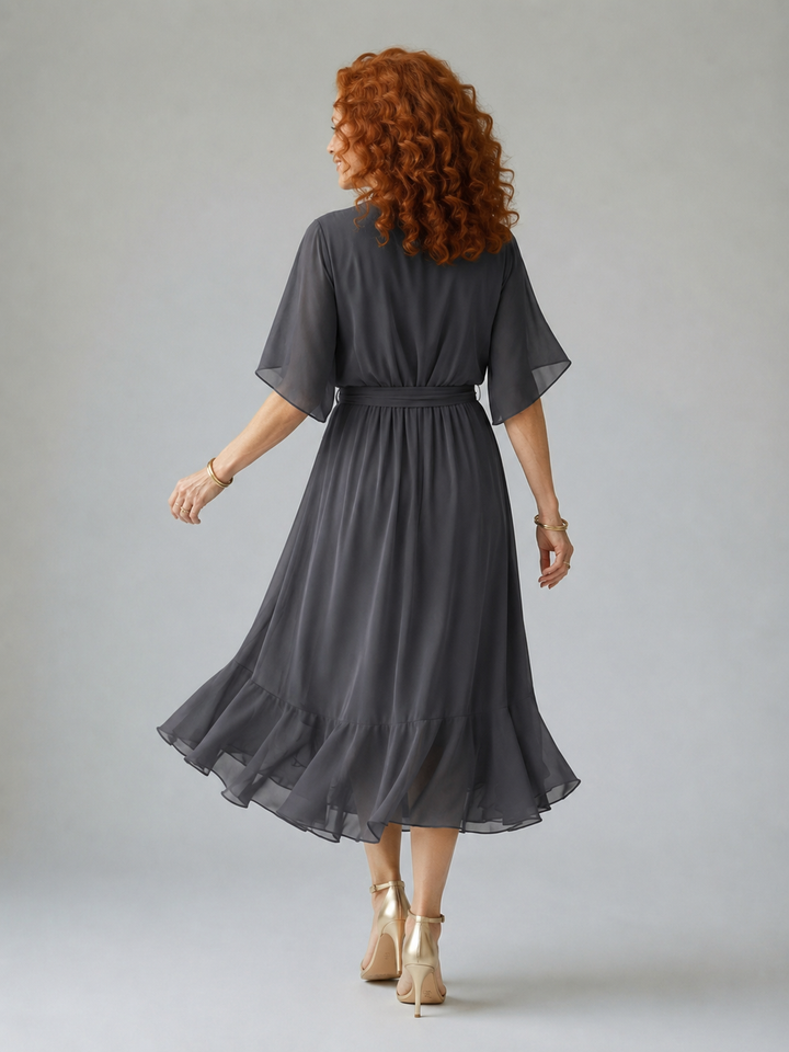 Monica - Robe midi fluide légère