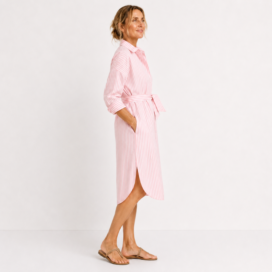 Simone – Robe d'été rayée