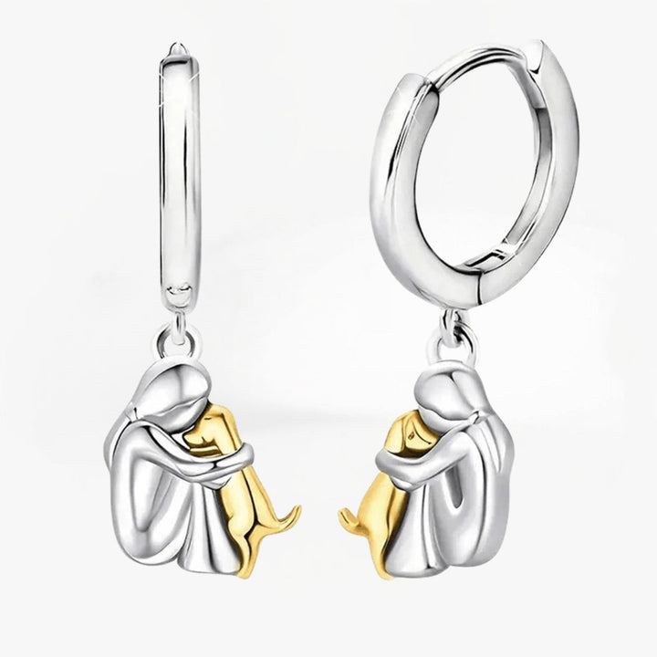 Ginny™ – Boucles d’oreilles icône chien